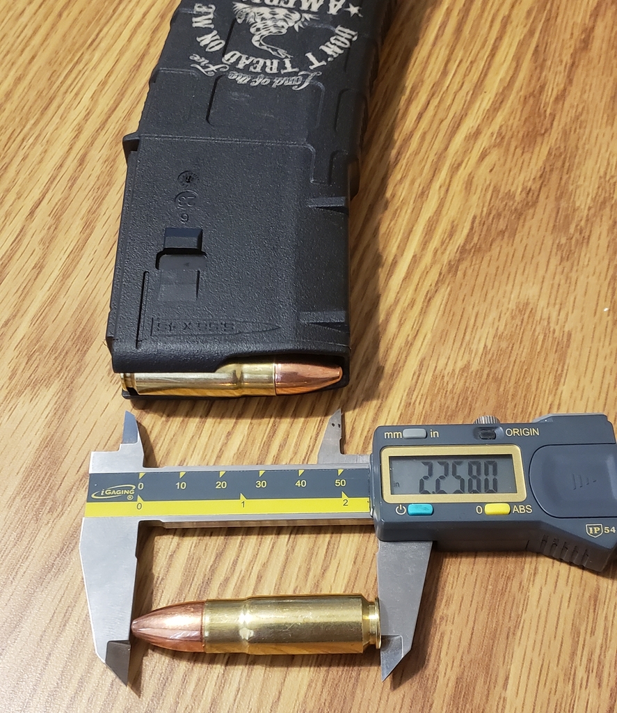 Magpul PMAG Gen M3 Follower 458 Full Length Cartridge Mod by