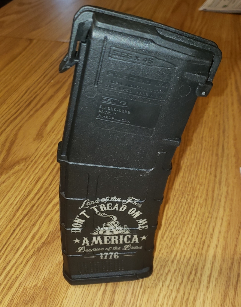 Magpul PMAG Gen M3 Follower 458 SOCOM Full Length Cartridge Mod by ...