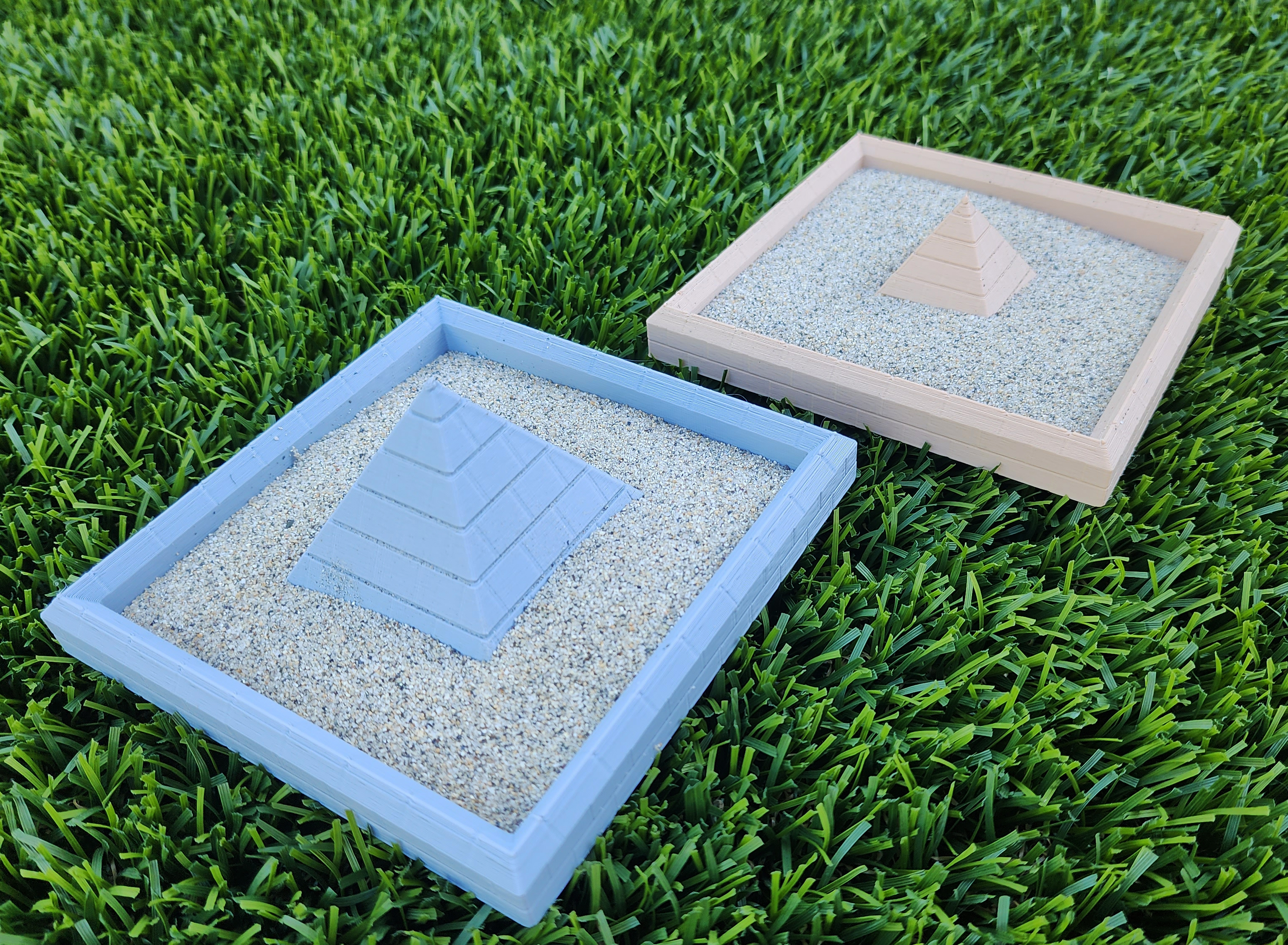 Pyramid Ashtray Zen Garden 2 Versions