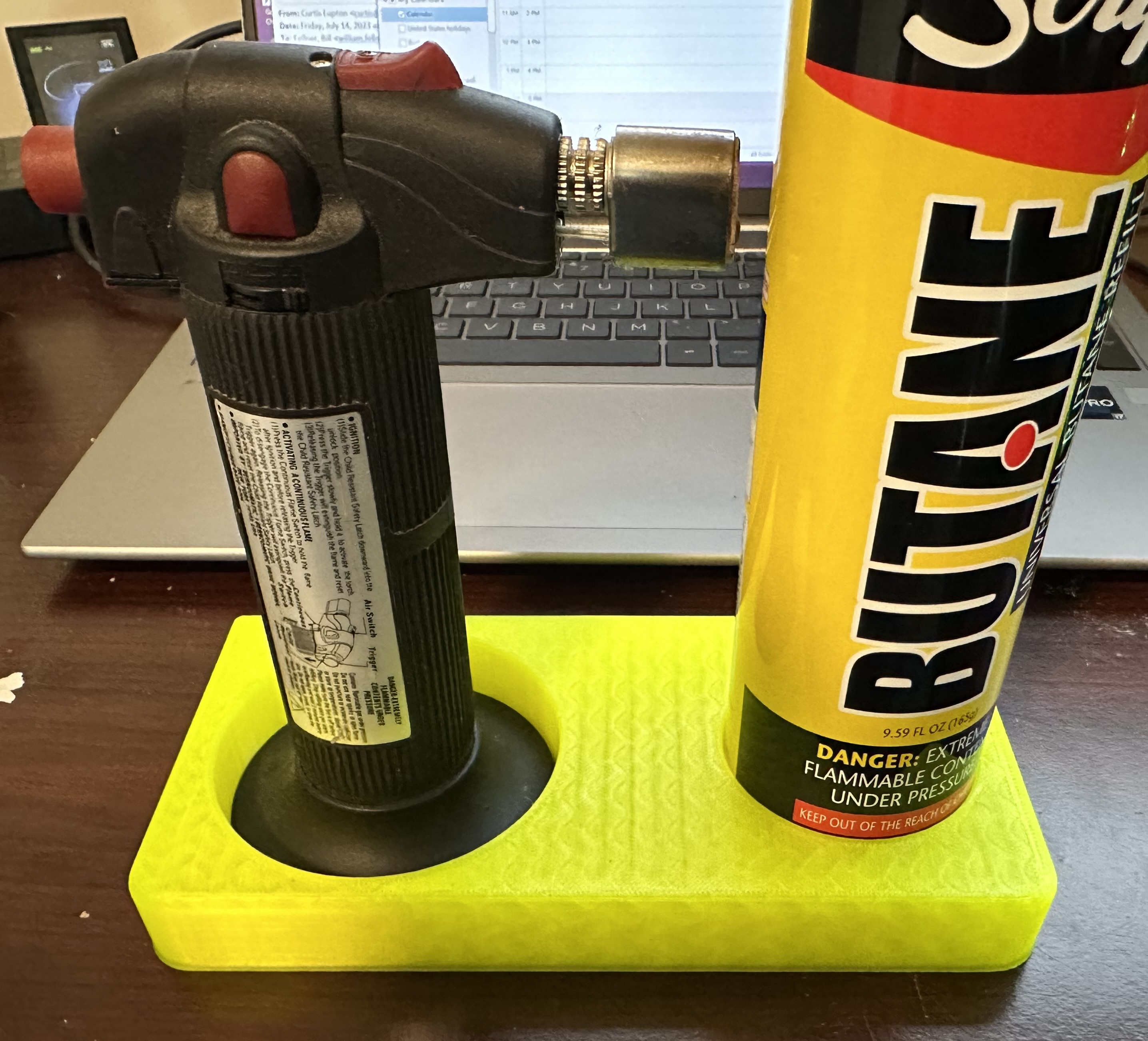 BernzOmatic & Butane holder for HSW by Akinayr Download free STL