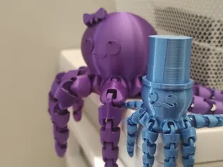 Cute Octopi by G J Naegs | Download free STL model | Printables.com