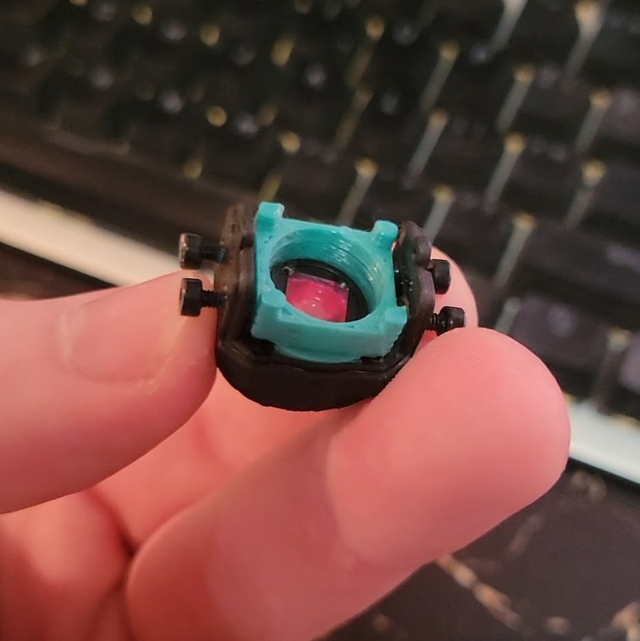 DJI O3 Air Unit Lens Replacement Adapter Mount M12 by BadLuck Download free STL model