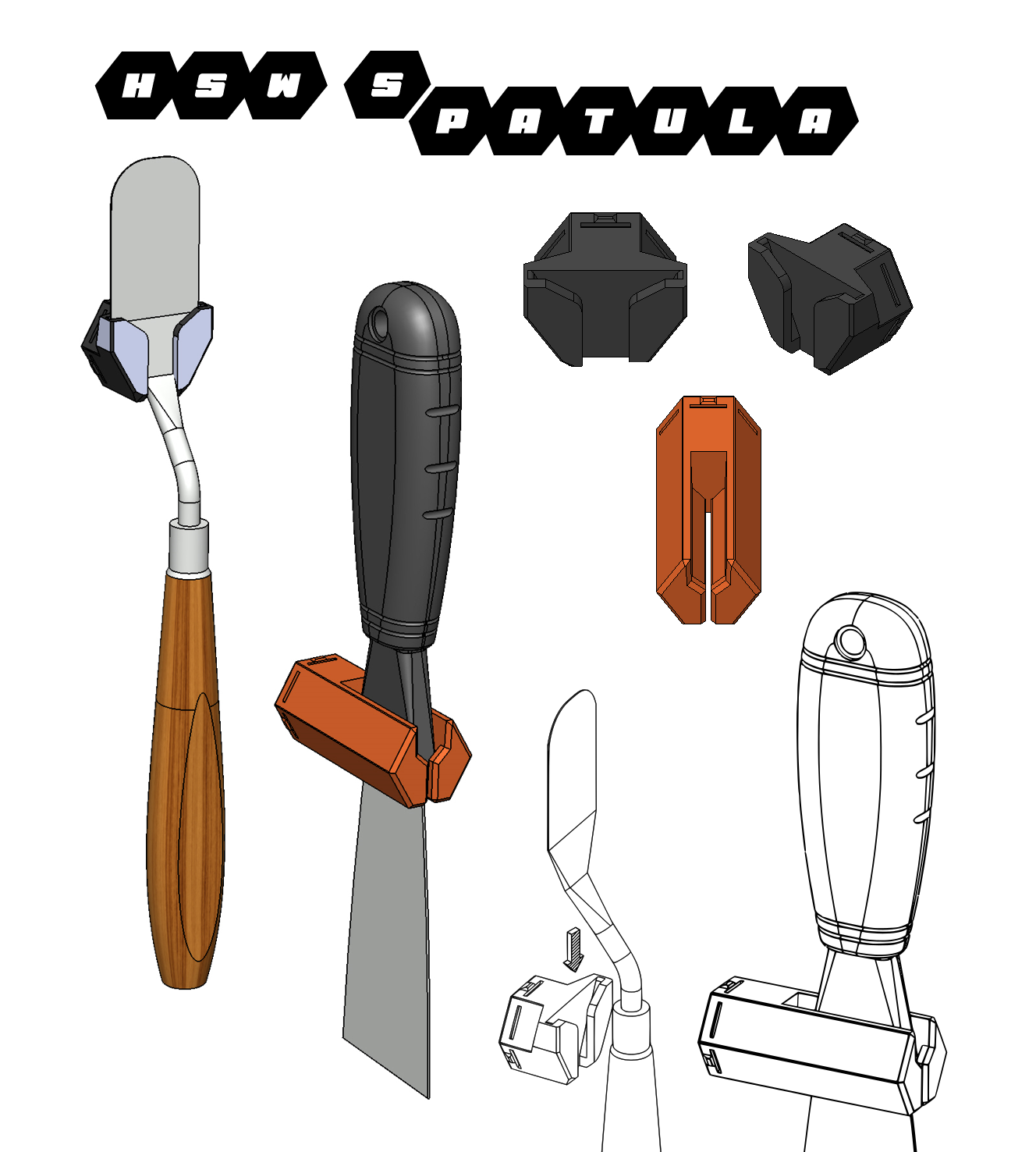 HSW Spatula Holders