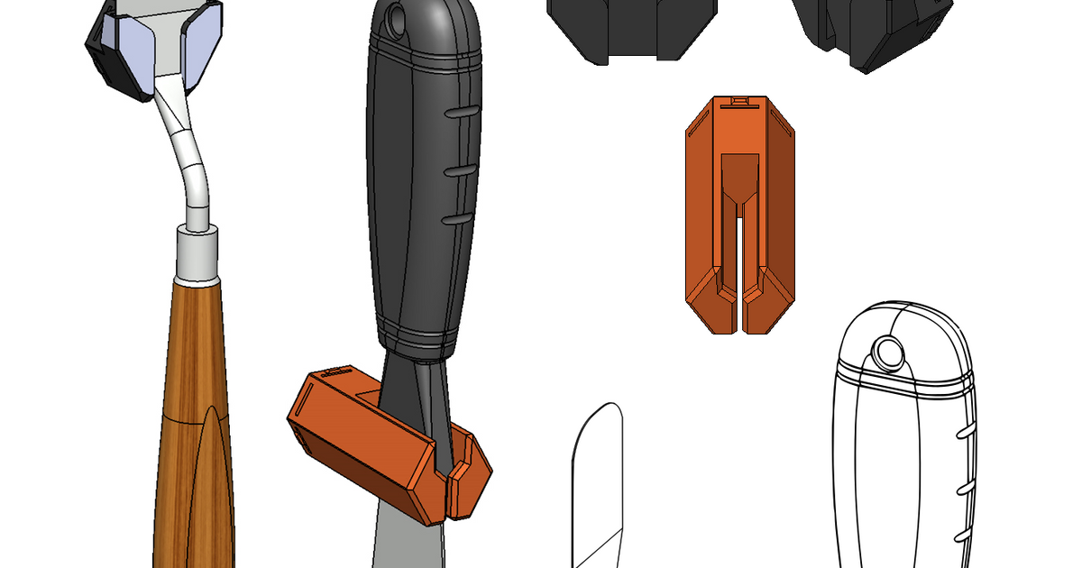 HSW Spatula Holders By Horacio | Download Free STL Model | Printables.com