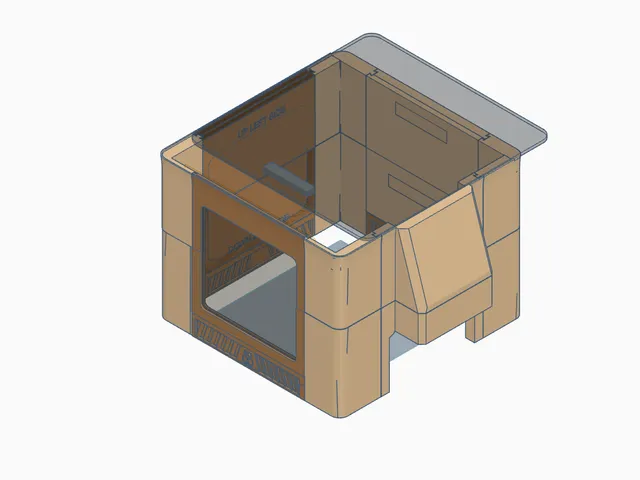 Elegoo CC-1 CANVAS Topper_Vents_Sliding Glass Top