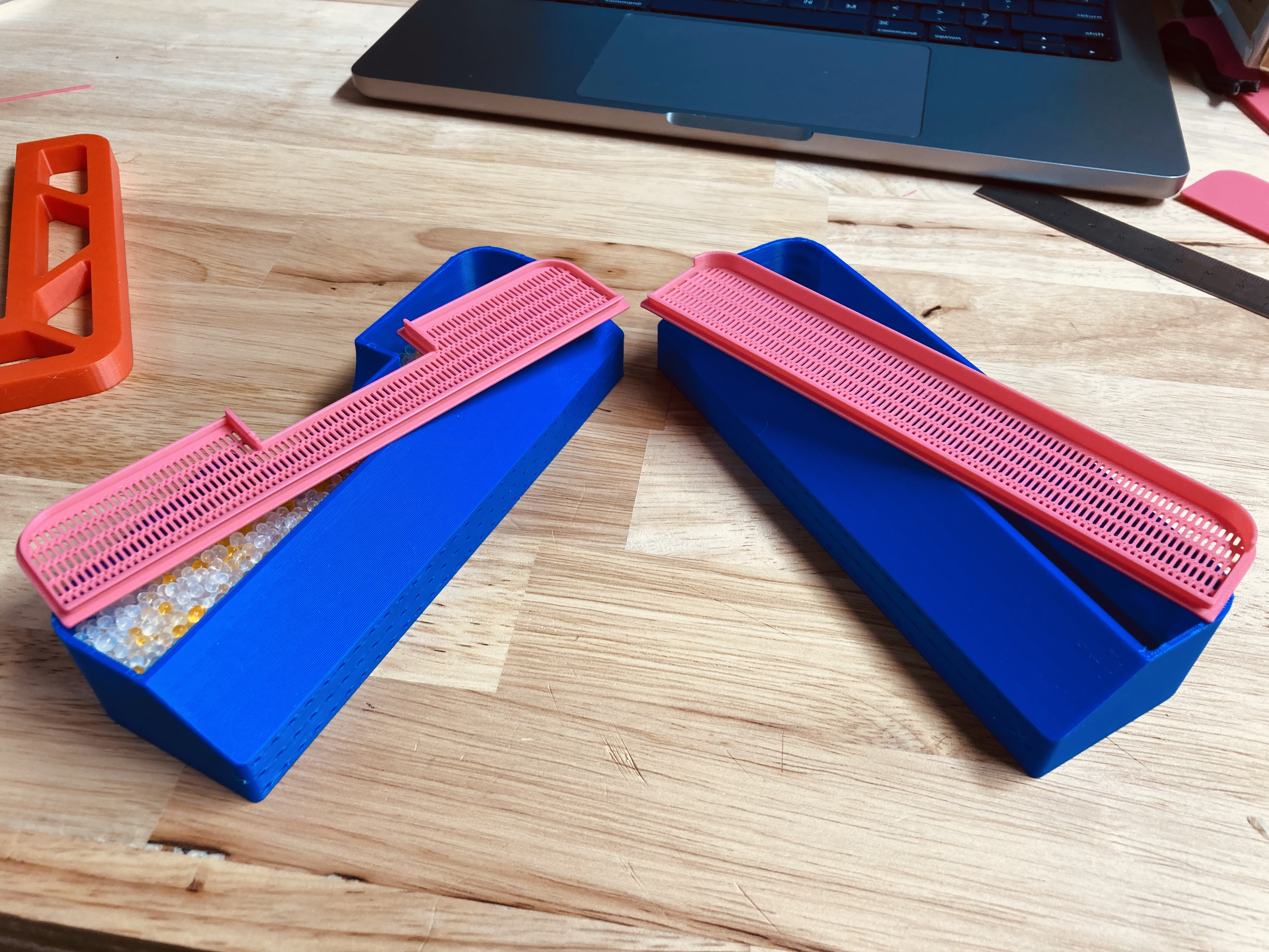 Lids for "Desiccant Boxes for "Holy Grail Filament Dry Box""