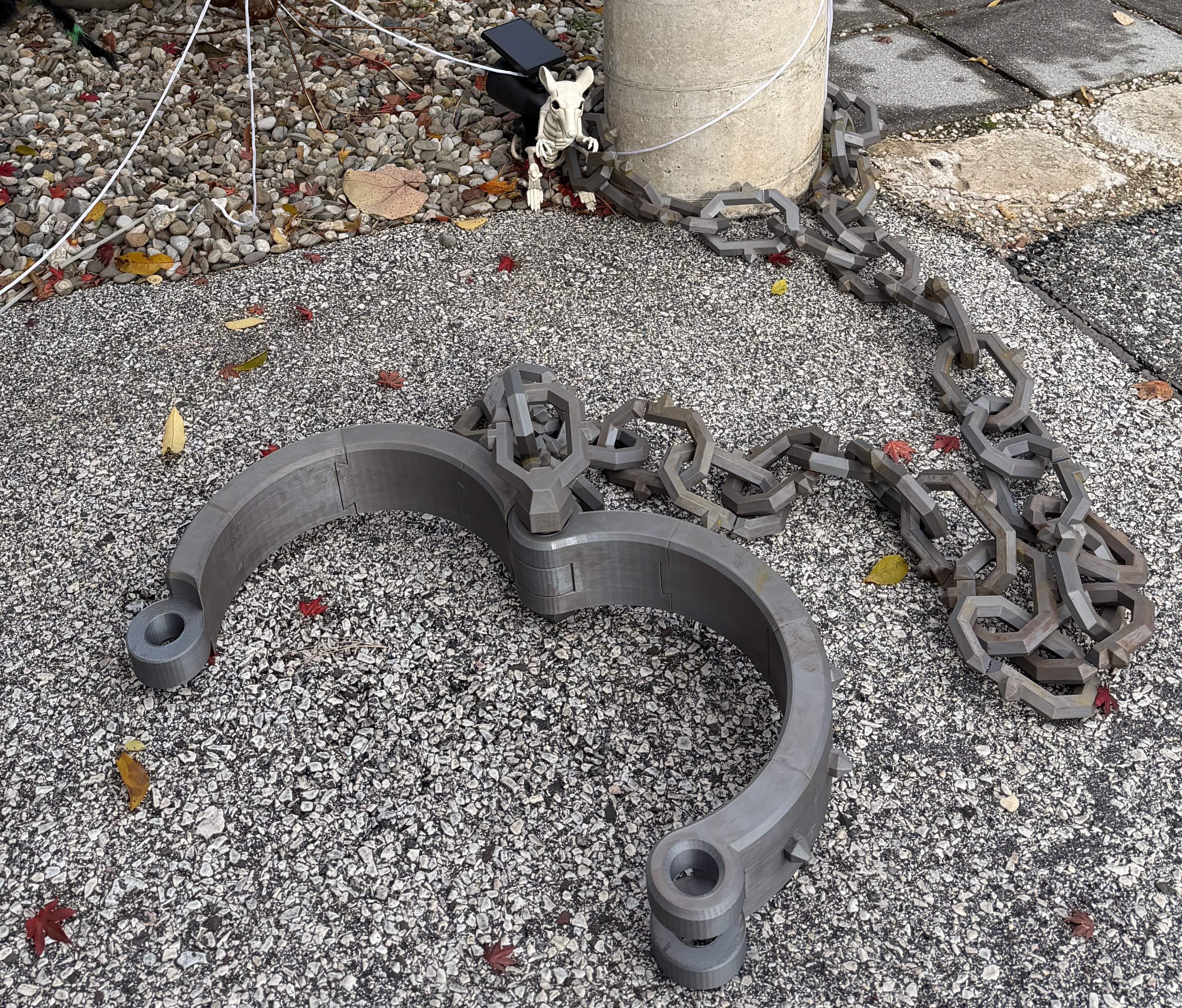 Armored Dragon Restraint (Ornamental, not for restraining real dragons!)