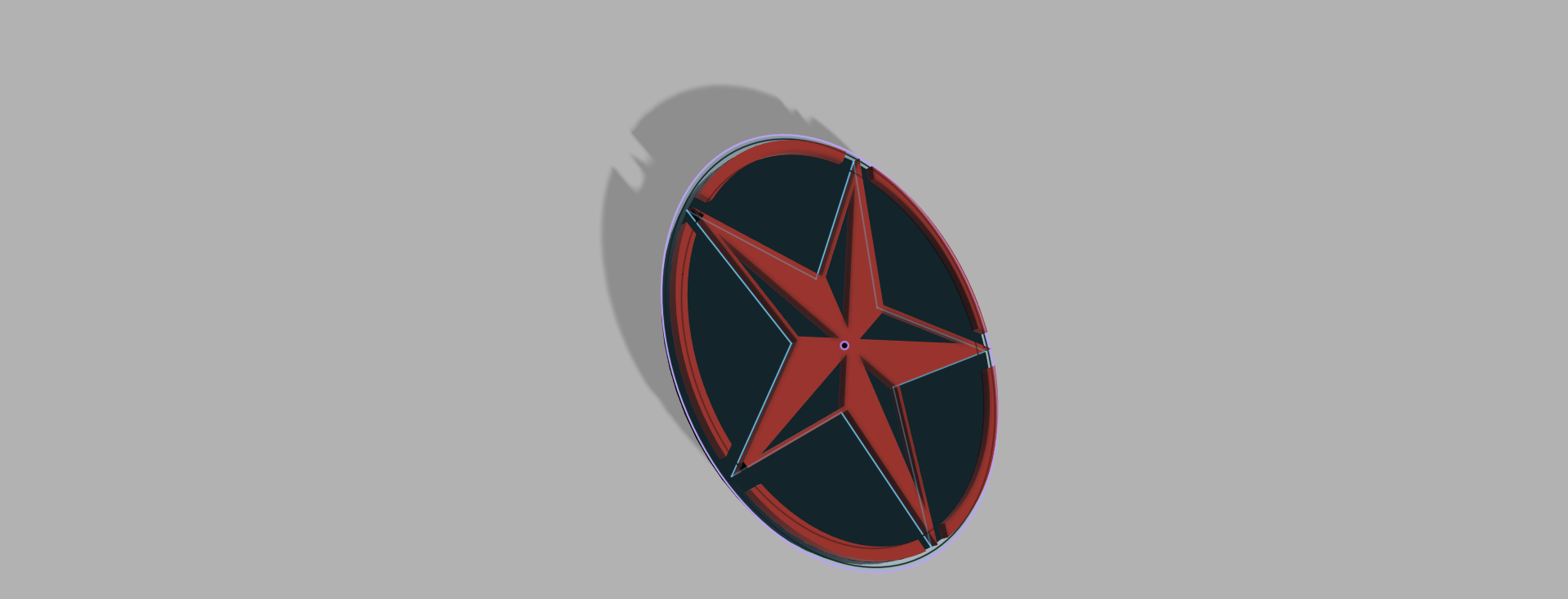 star-in-circle-emblem-by-mctech3d-download-free-stl-model