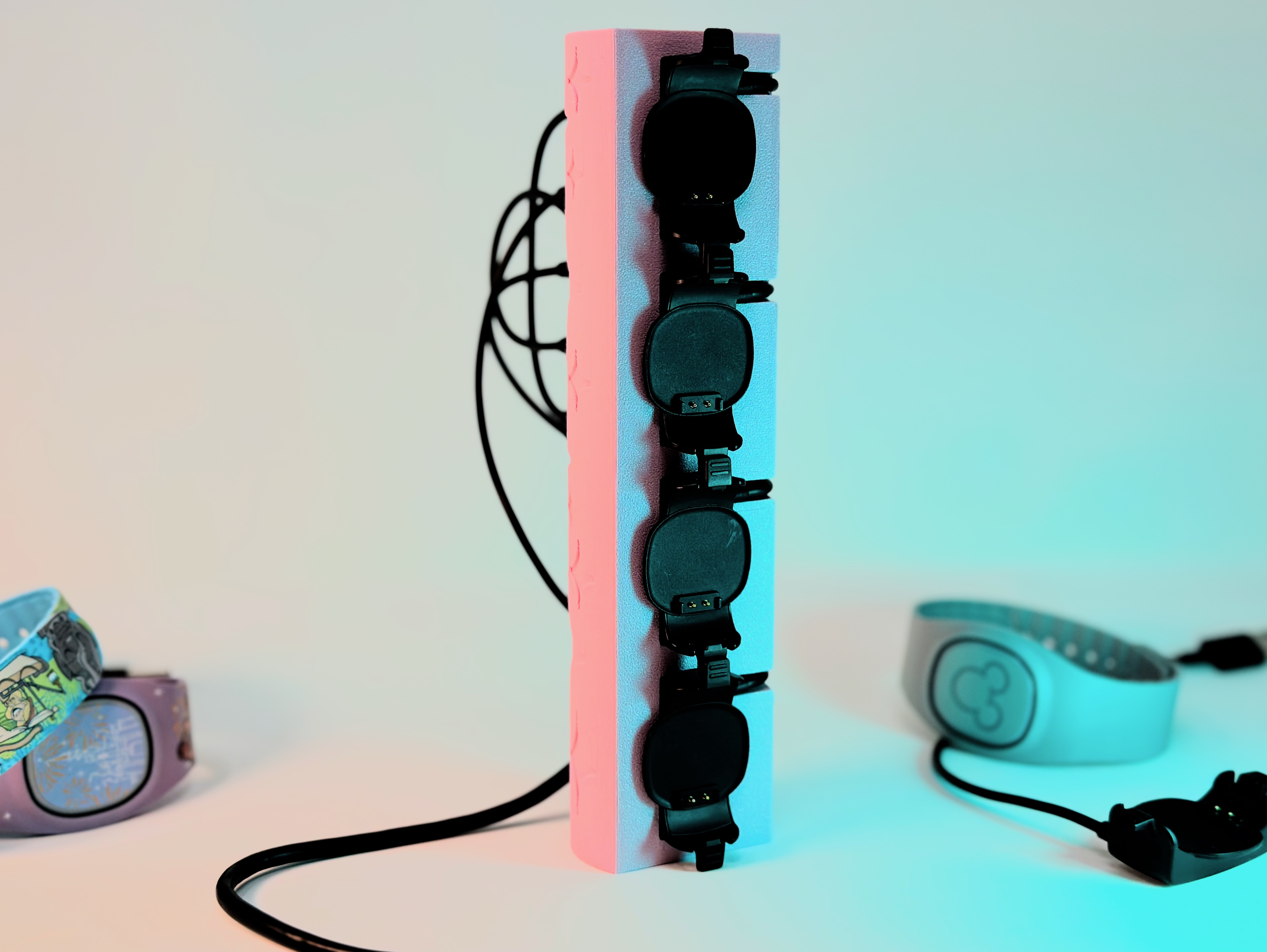 MagicBand Charging Tower By Toddanglin Download Free STL Model magicband-charging-tower-by-toddanglin-download-free-stl-model