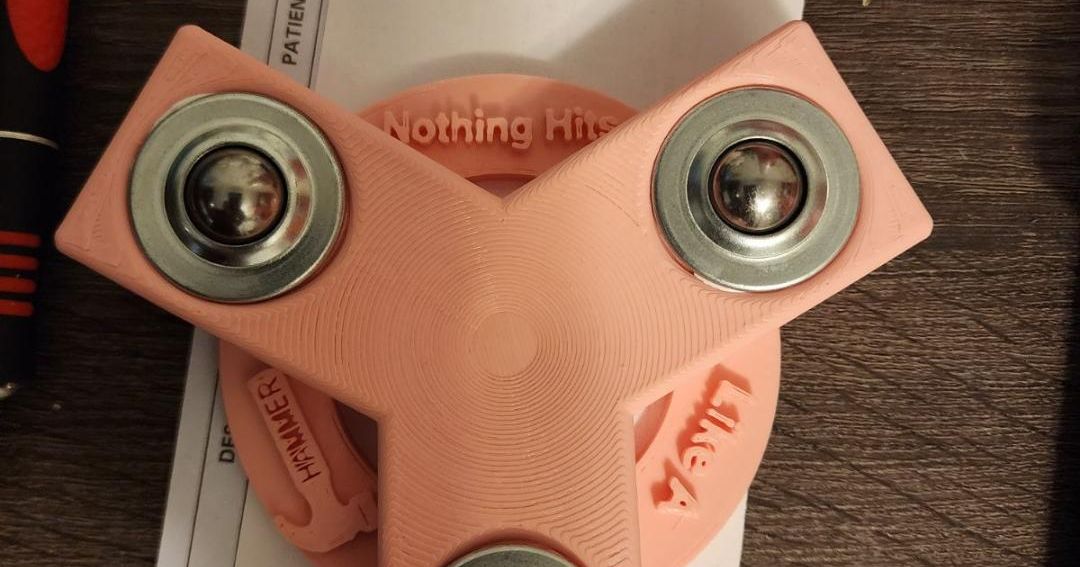 Bowling Ball Spinner by Dre 3D Download free STL model