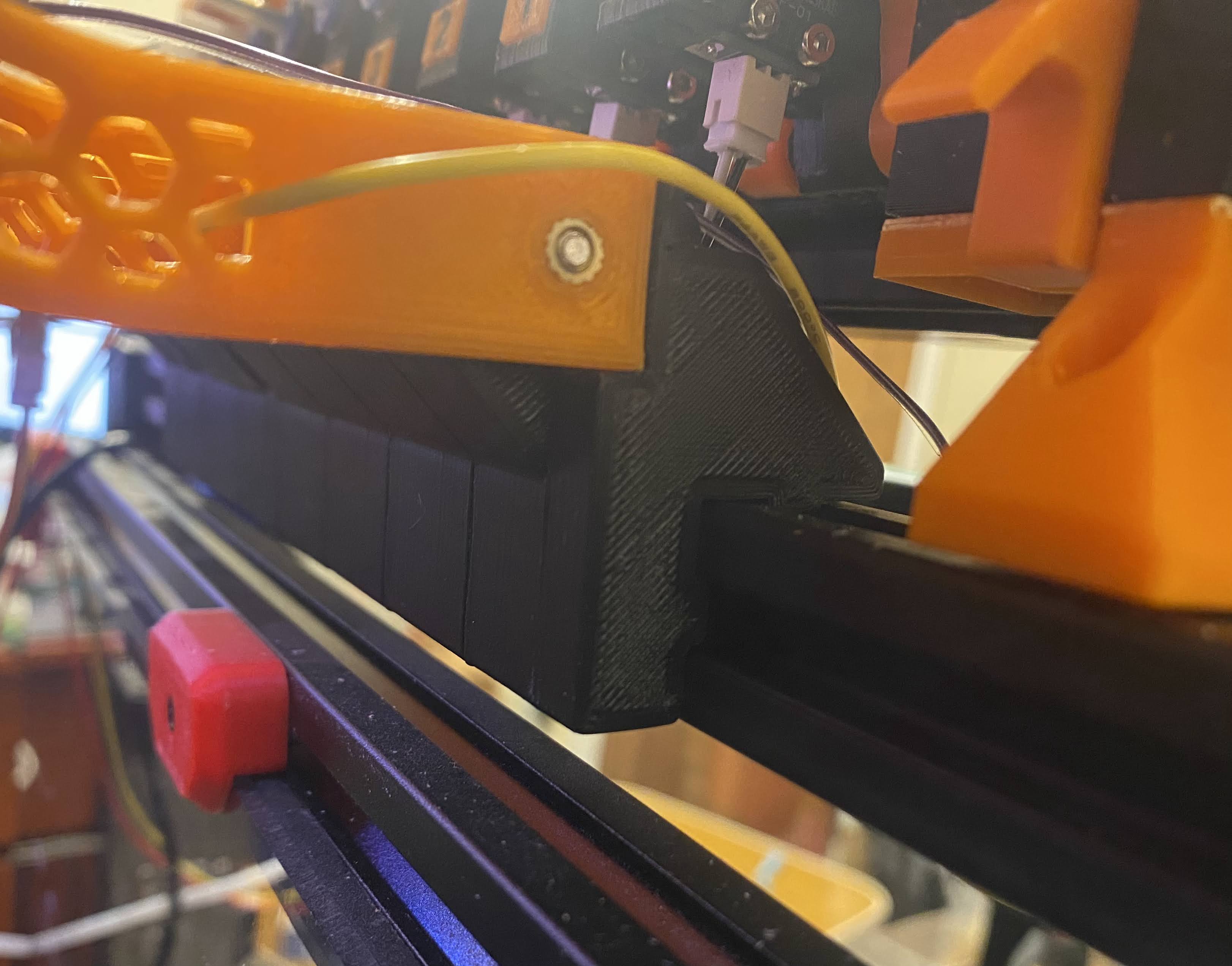 ERCT filament buffer mounting bracket for 2020 extrusion