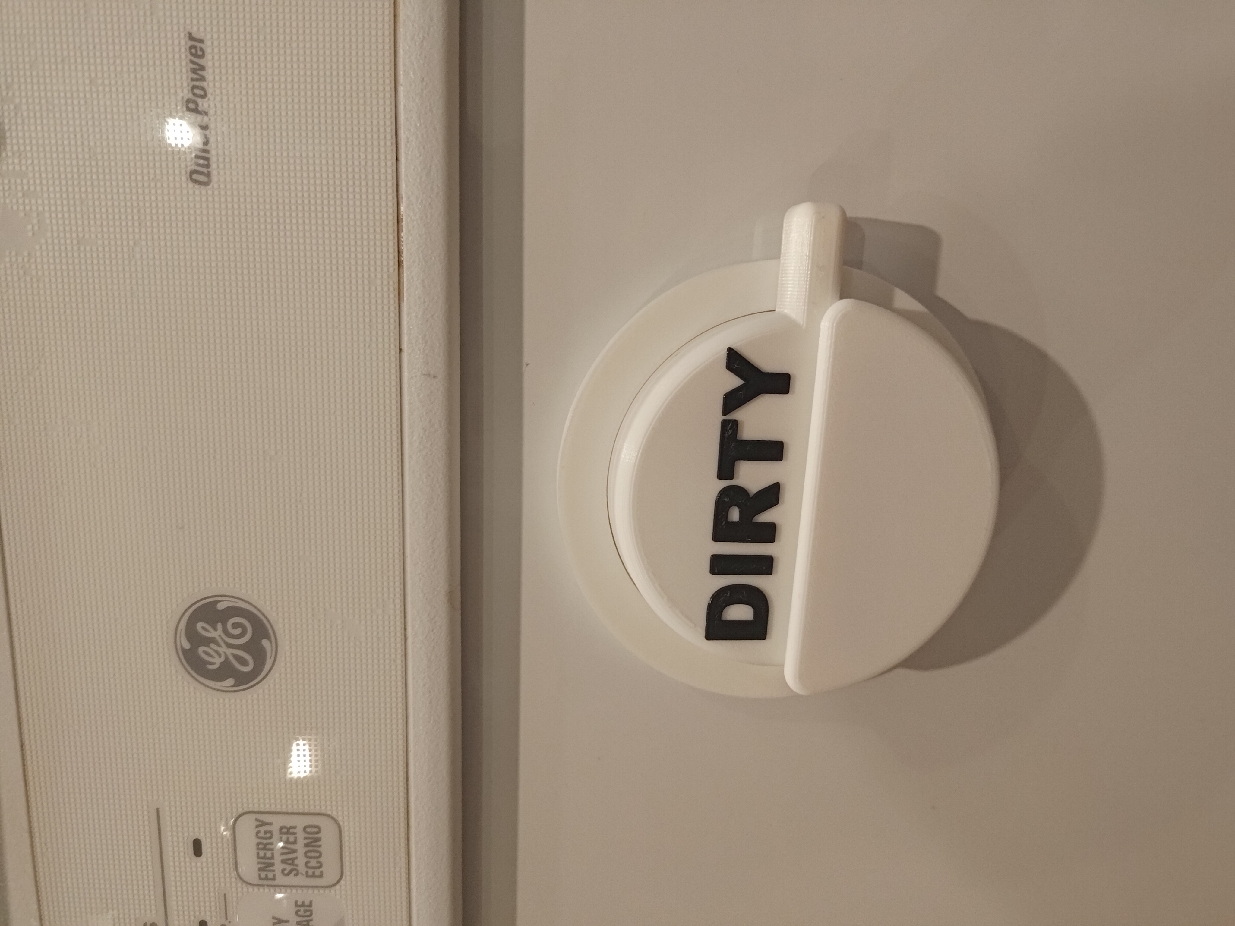 Dishwasher status indicator
