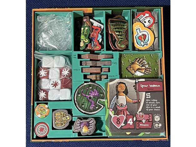 CoraQuest Insert/Organizer for sleeved cards