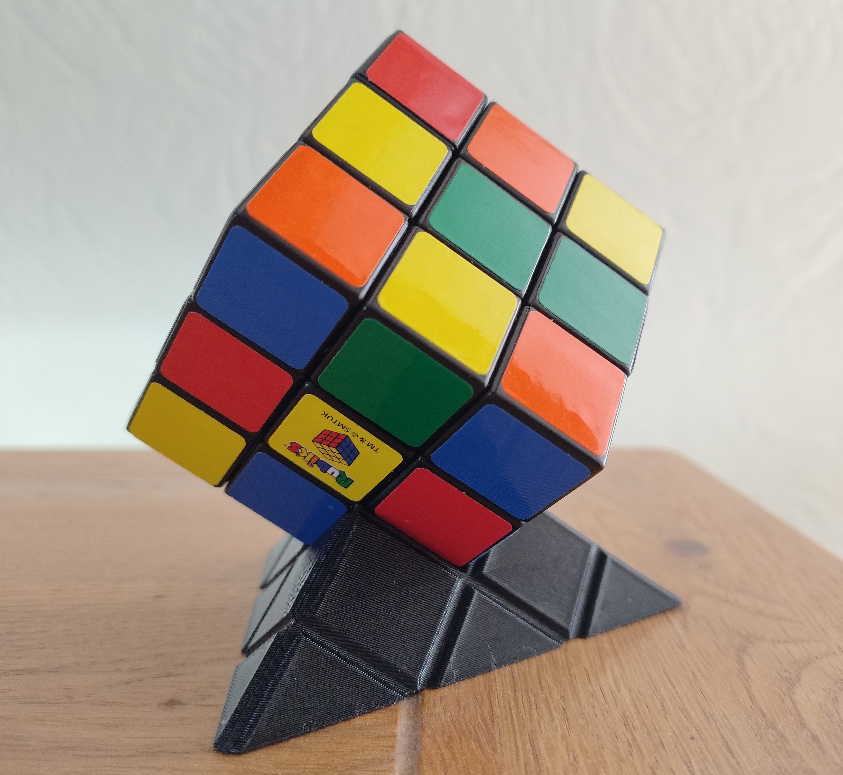 Rubik's Cube Stand by DucksAreMagic | Download free STL model ...