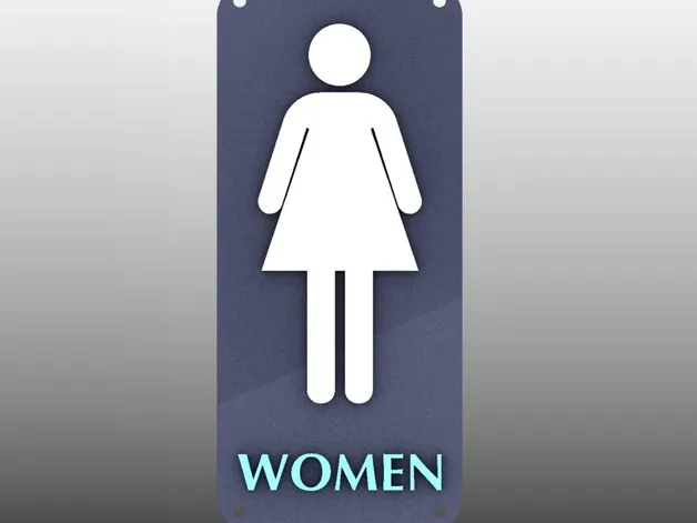 Toilet Sign: Women