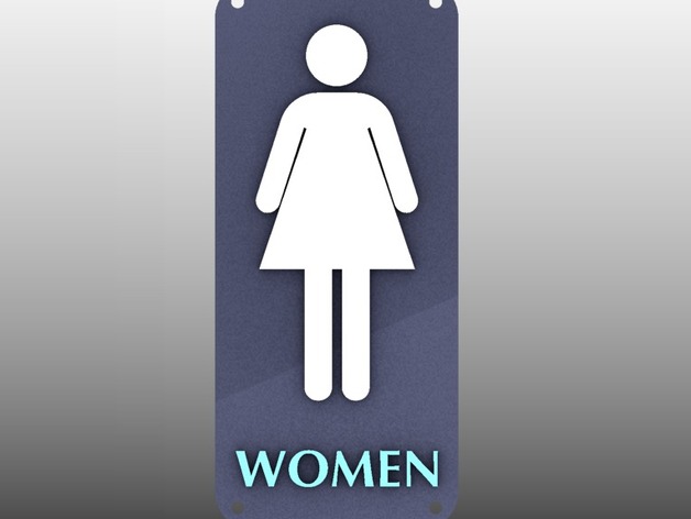Toilet Sign: Women
