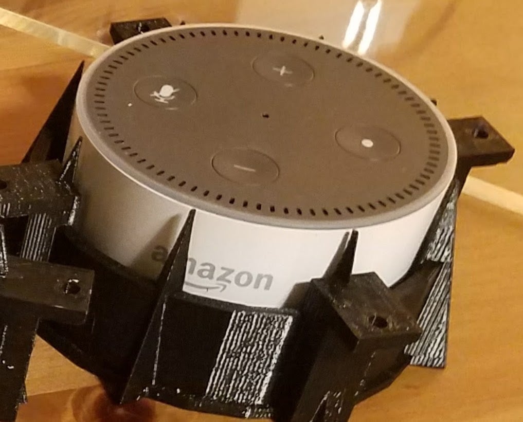 Amazon Echo Dot 2nd gen M&S Mount by nm3d Download free STL