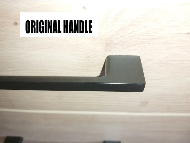 Small Drawer Handle by Boris Avramov | Download free STL model ...