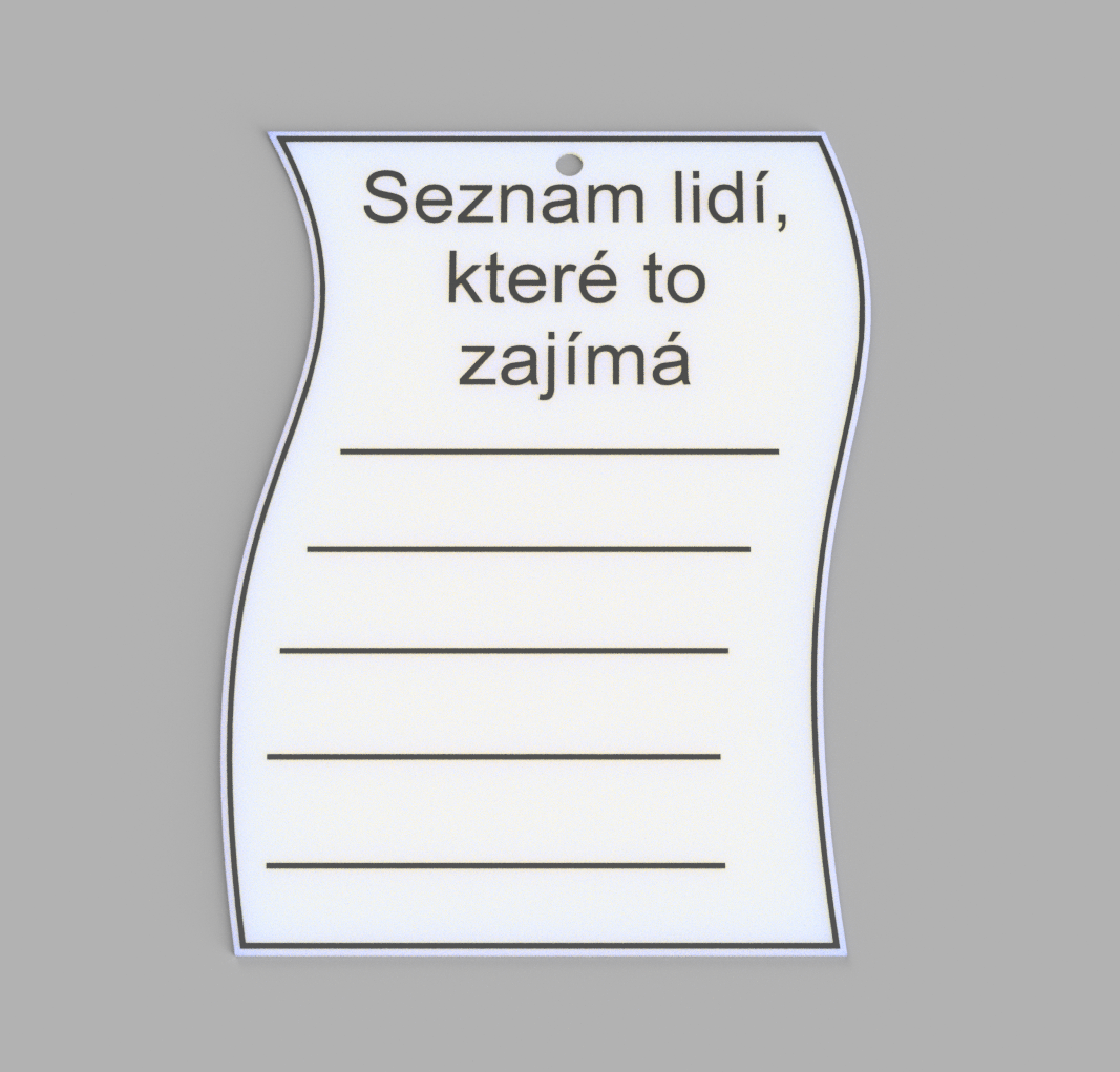 Seznam lidí které to zajímá