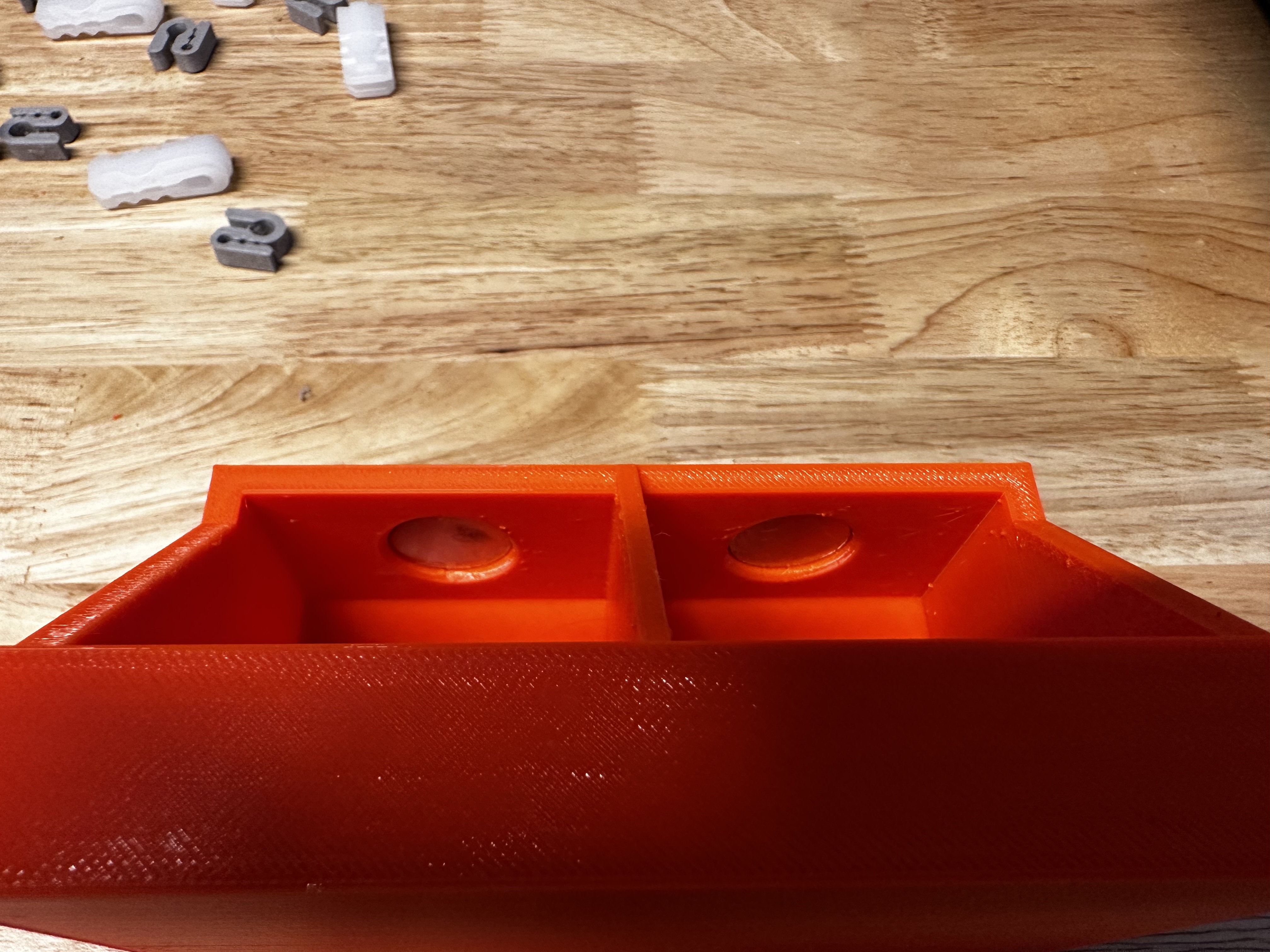 Storage box for small parts