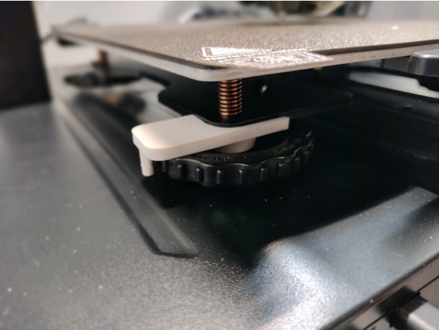 Ender 3 S1 Pro Bed Level Lock