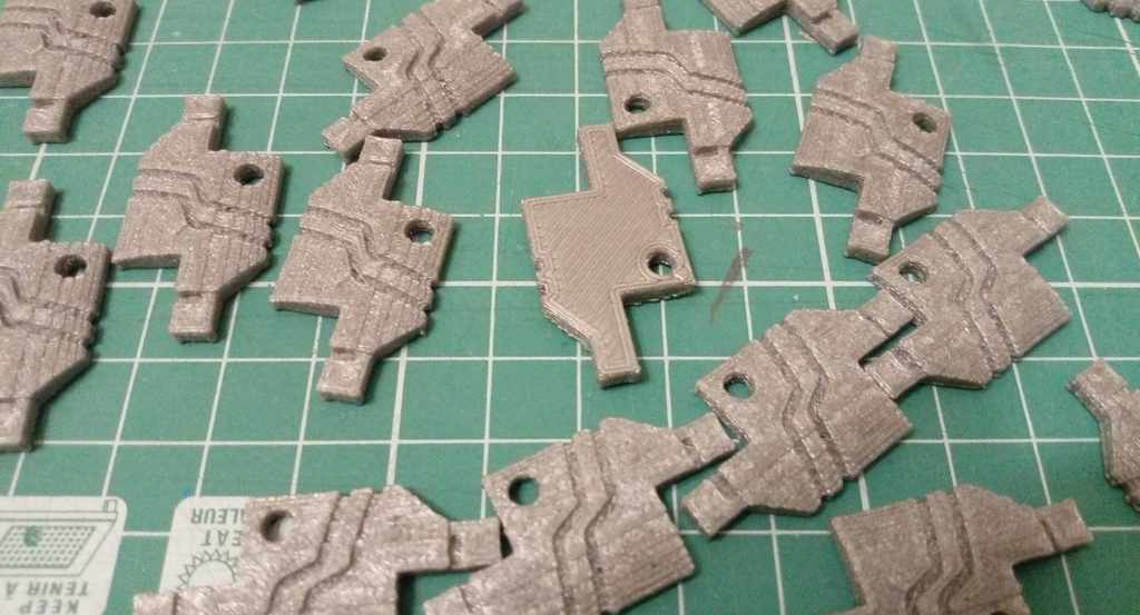 Stargate Replicator Block Pendant 1side