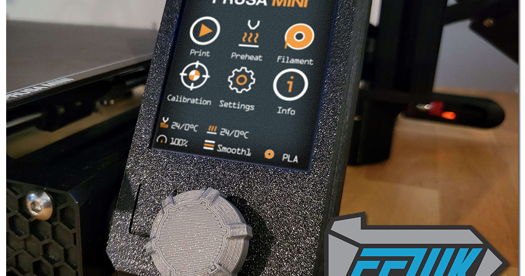 Prusa Mini/Mini+ LCD Knob by Fezuk Technologies | Download free STL ...