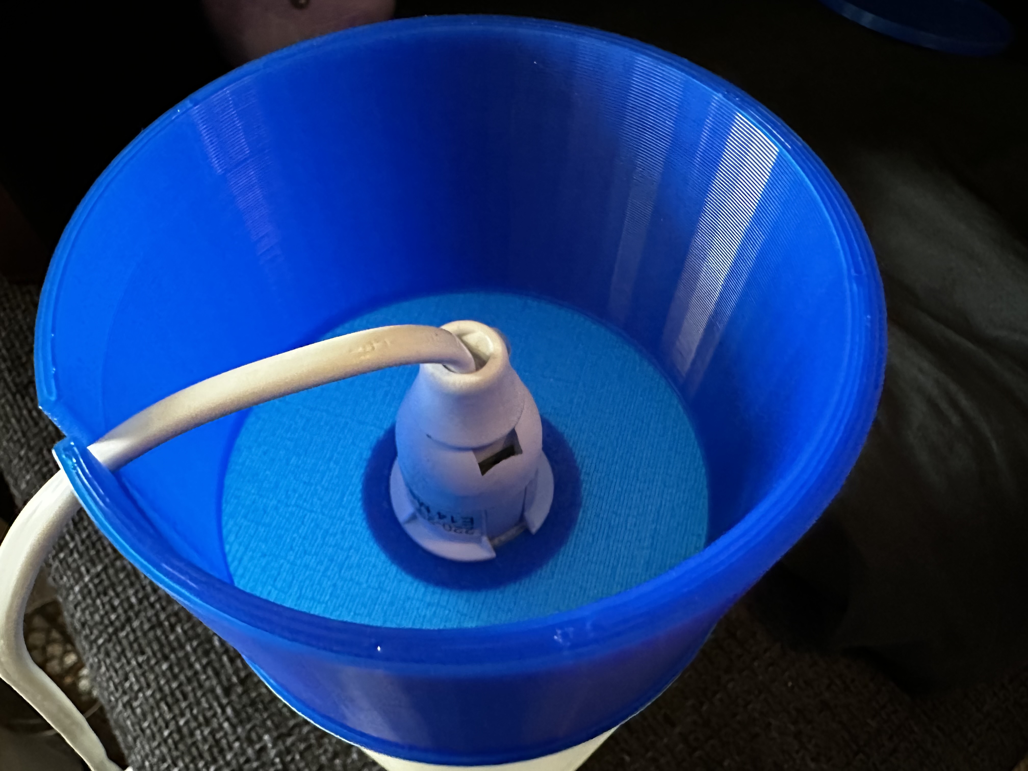 Miniatura 3 do modelo 3D Remixed base for simple lamp e14