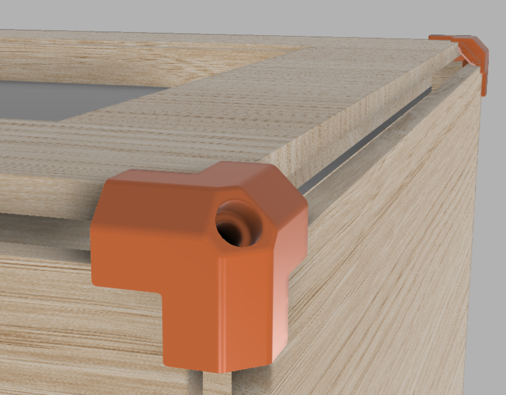 Corner pieces for coffee table by Louis Download free STL model