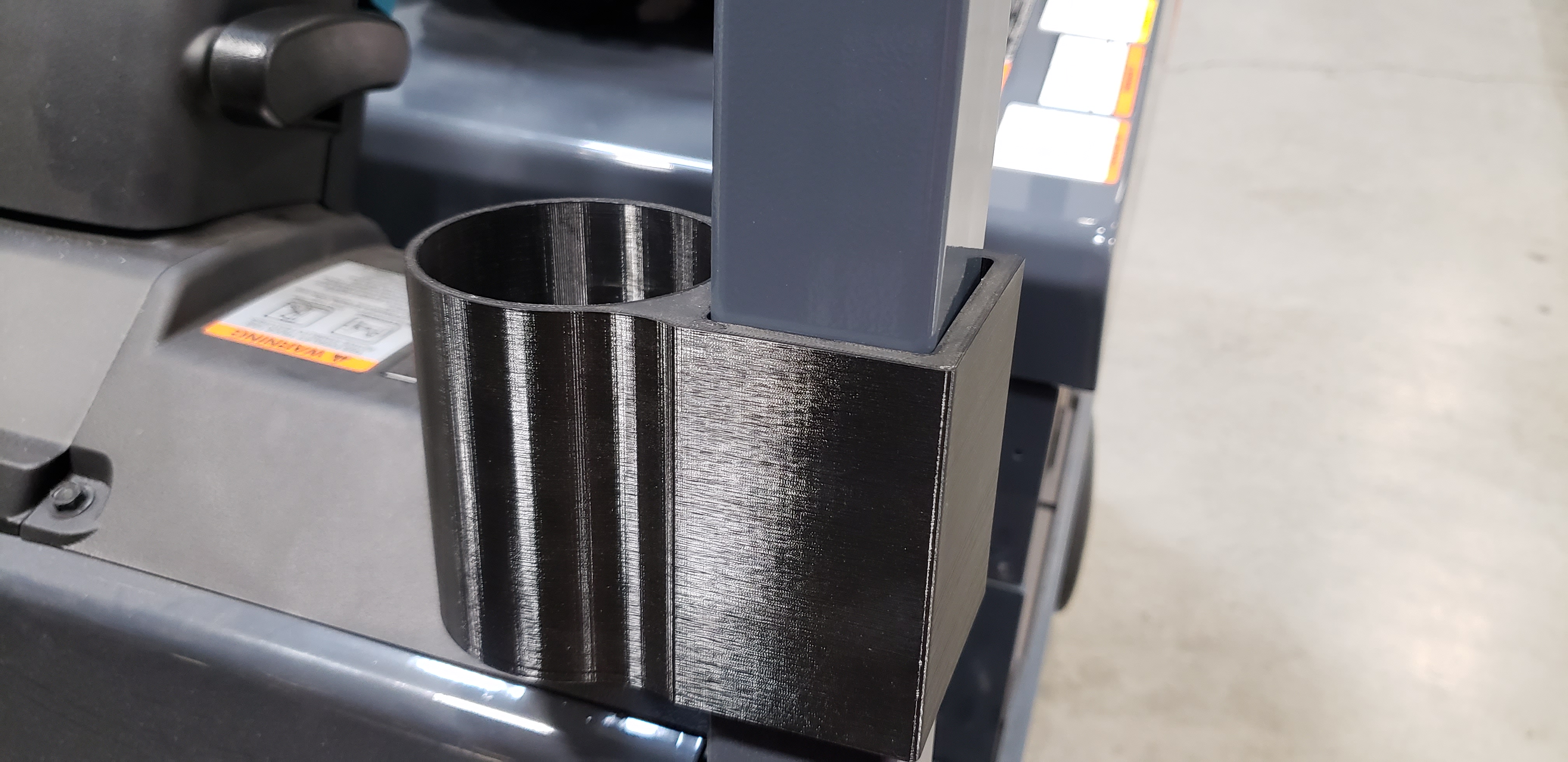 Toyota Forklift Cup Holder by AmmoDawg321 Download free STL model