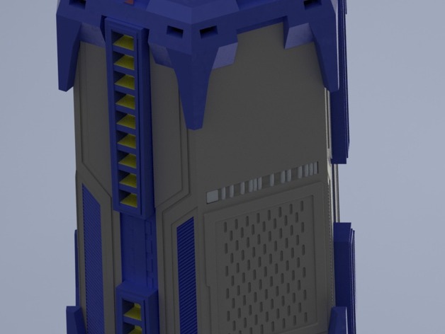 Miniatura 2 do modelo 3D Intel Space Capsule