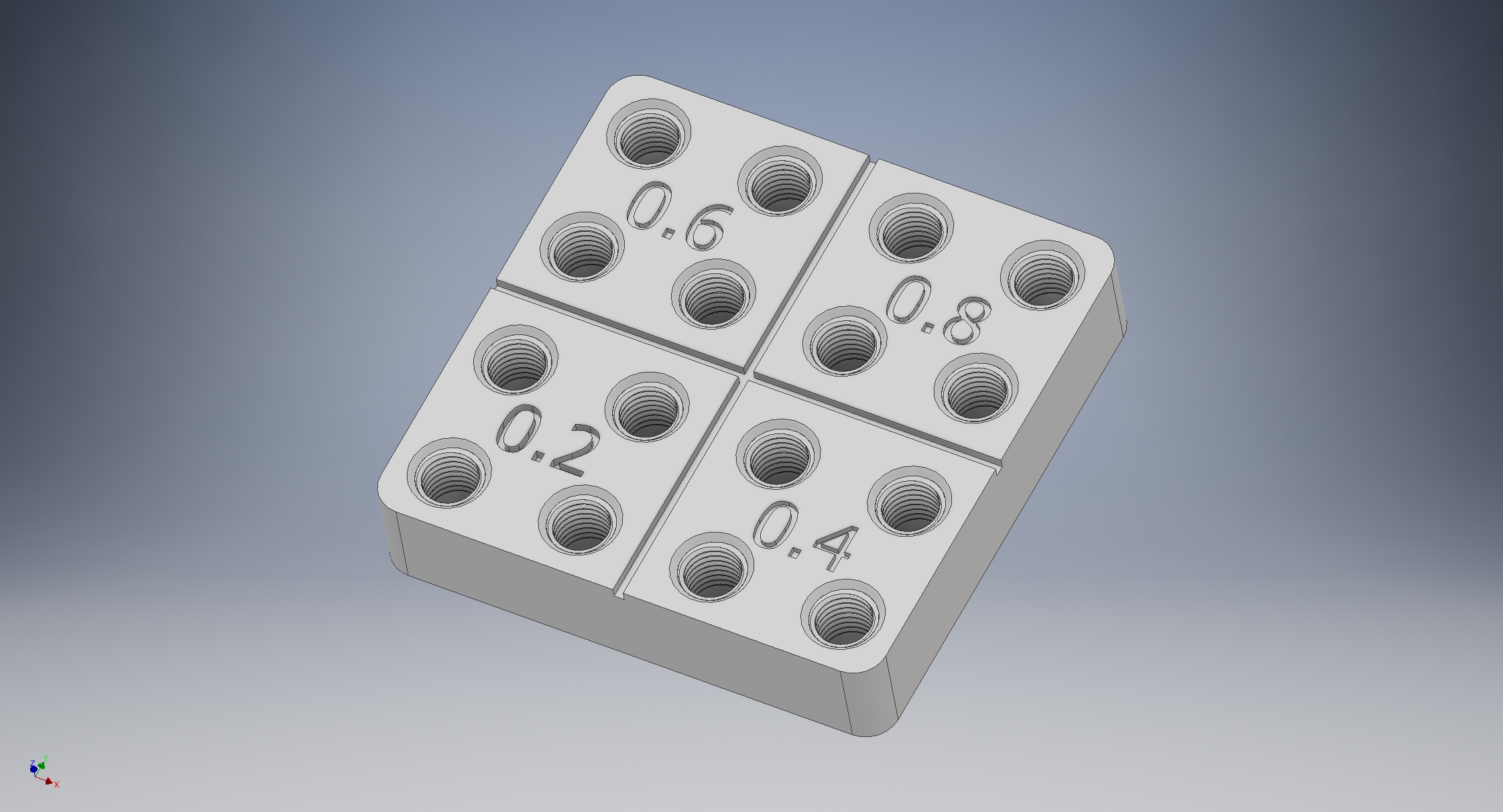 Nozzle holder M6x0.75 by Rasmus66 Download free STL model