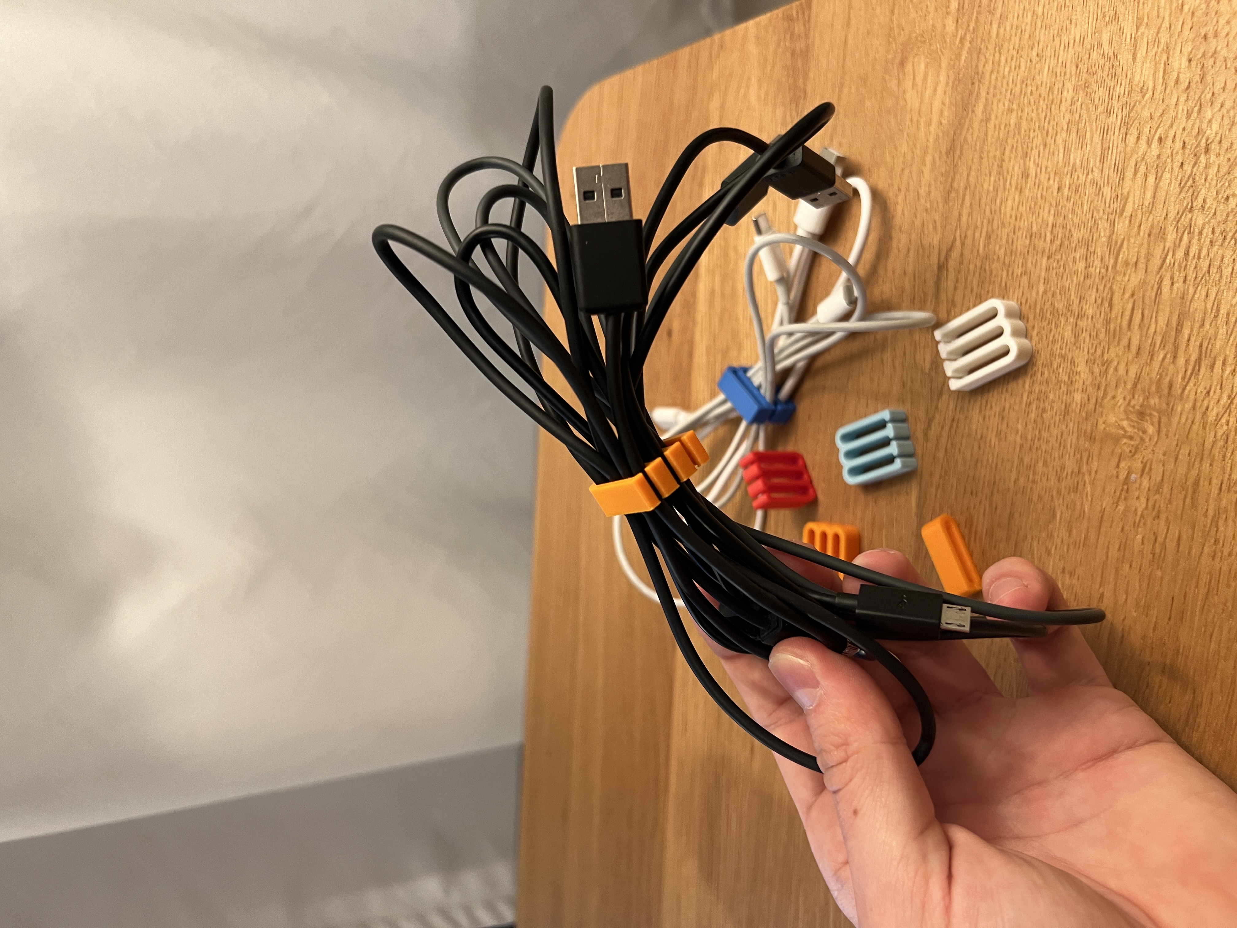 Miniatura 3 do modelo 3D Mini Cable Clip