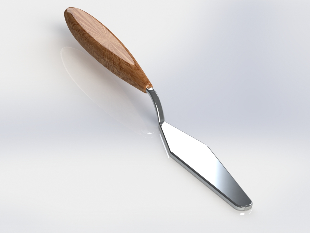 Painting Spatula by Niels Korfitz Mortensen | Download free STL model ...