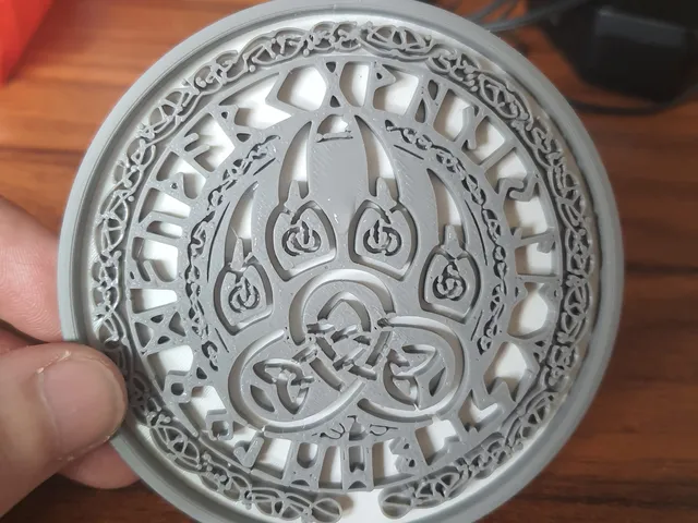 Viking symbol coaster