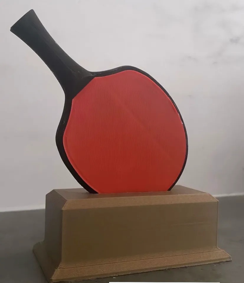Mesa de pingue-pongue de baixo polígono vermelha Modelo 3D - TurboSquid  569623