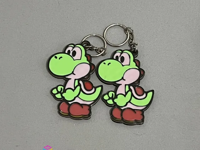 Yoshi Keychain with color change