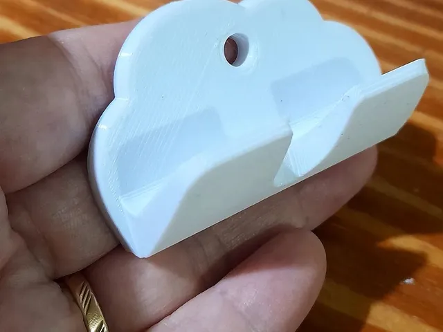 Soporte para maquinita de afeitar con orificio para pared