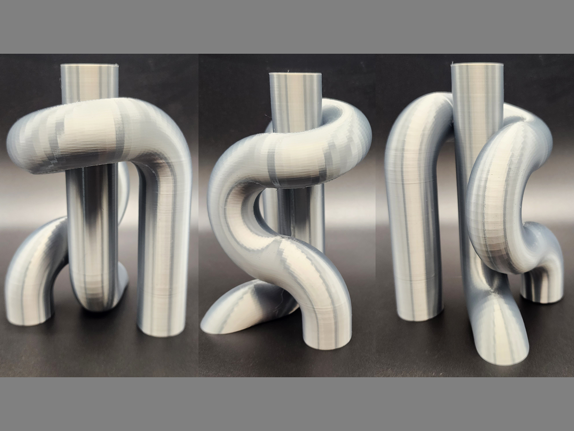 Twisted Plumbing Flower Vase