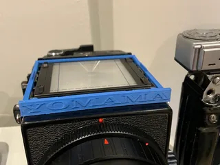 Mamiya RB67 Waist Level Finder Hood and Lid by Kieran Devlin