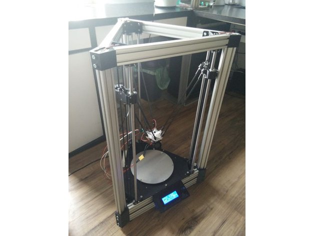 Pentachoron V1.0 - Delta 3D printer