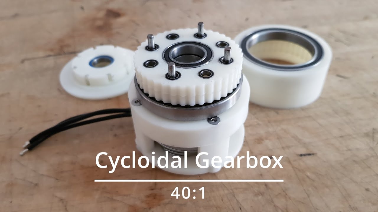 Cycloidal Drive - 3D Printed Gearbox 40:1