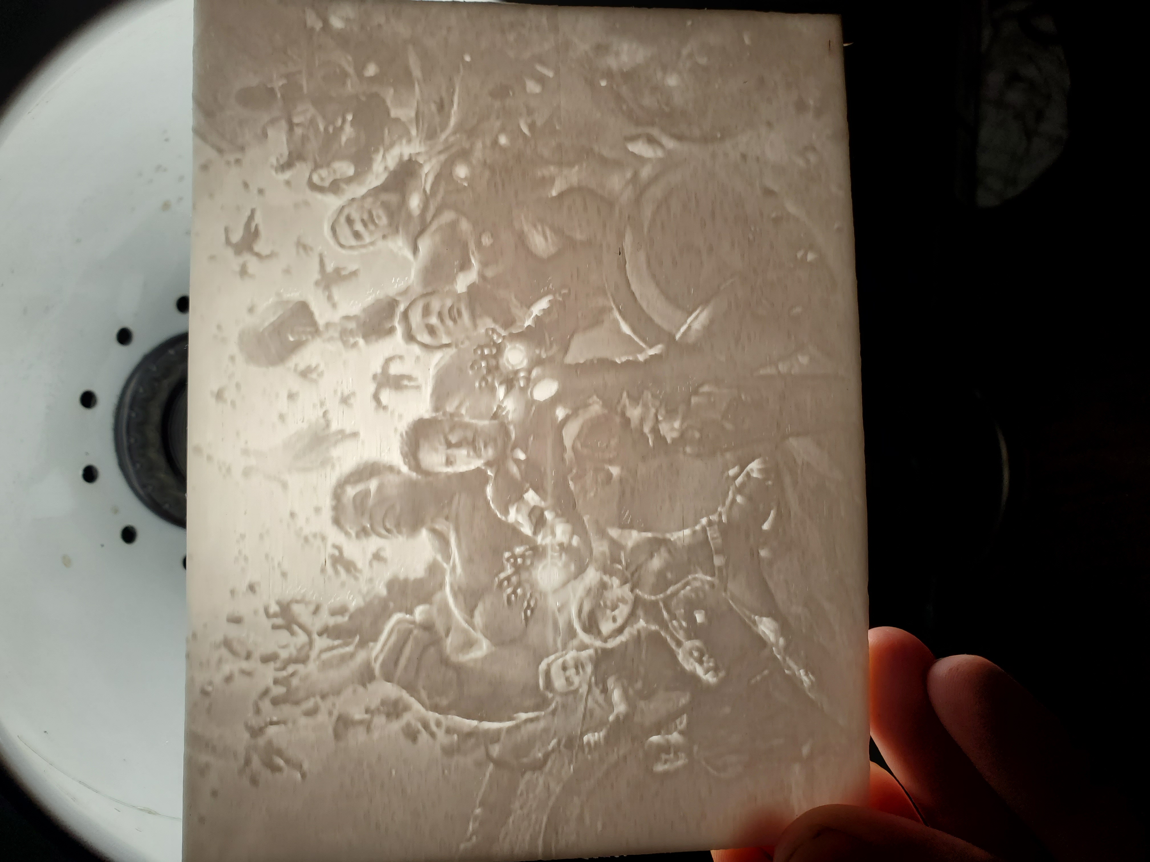 Avengers lithophane