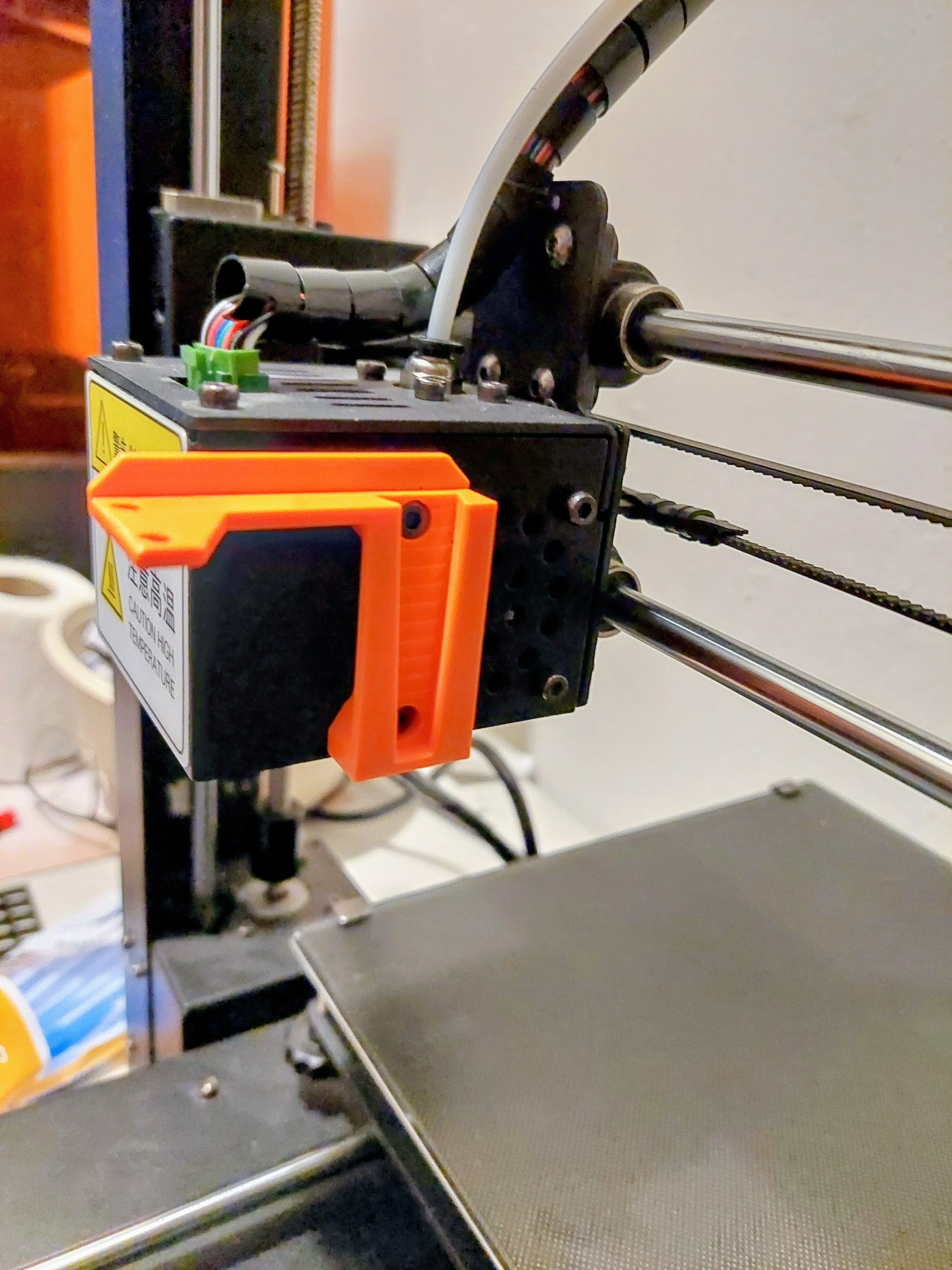 Add-On Mount (e.g., for Pen Plotter) with Quick Tool Change and Force-Limiting Design – Compatible with Prusa i3, Anycubic Mega, and Others