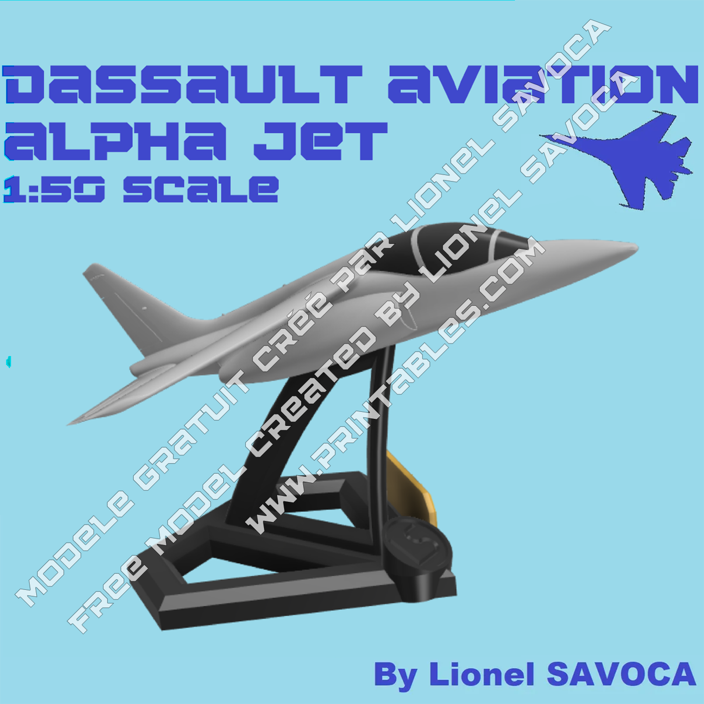 Dassault Breguet / Dornier Alpha Jet - 1:30 scale