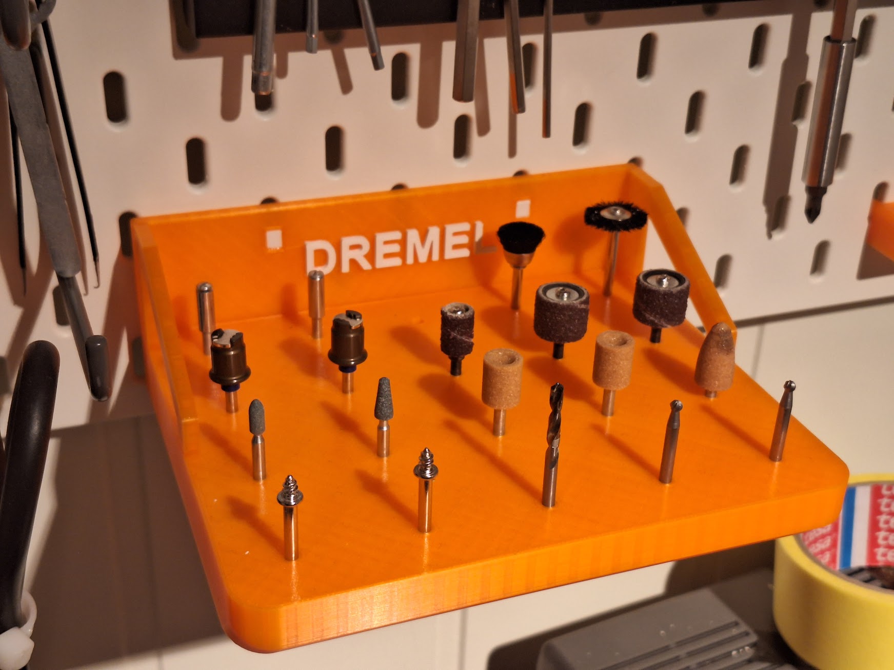 Skådis Dremel Bit Organizer by korqie Download free STL model