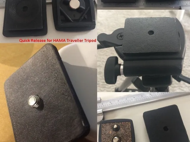 HAMA TRAVELLER Tripod Quick Release mount