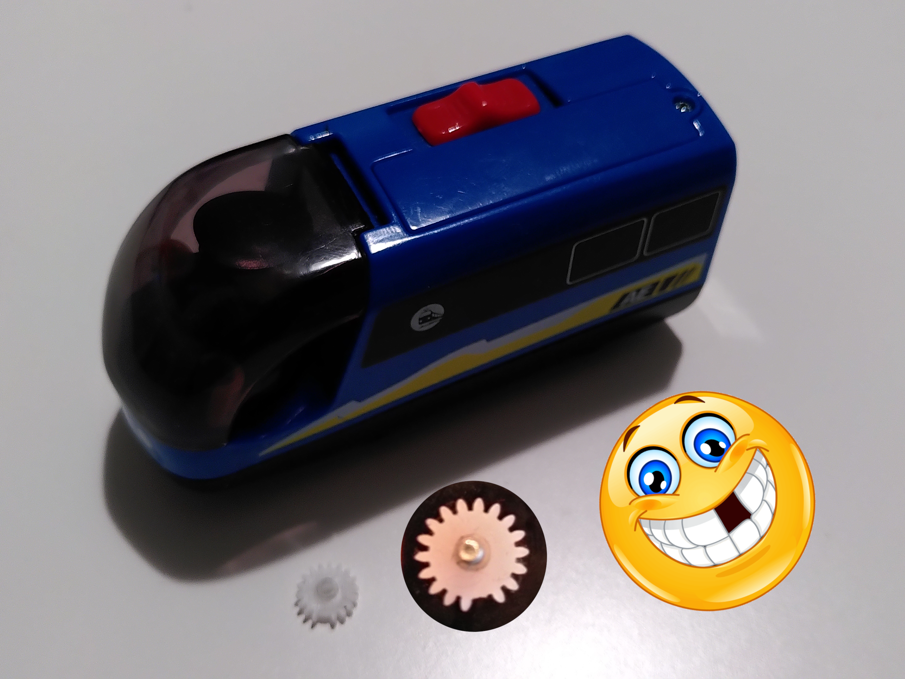 Replacement gear for Playtive electric trains