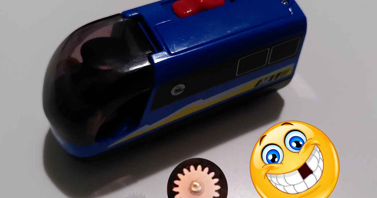 Replacement gear for Playtive electric trains by andy Download free