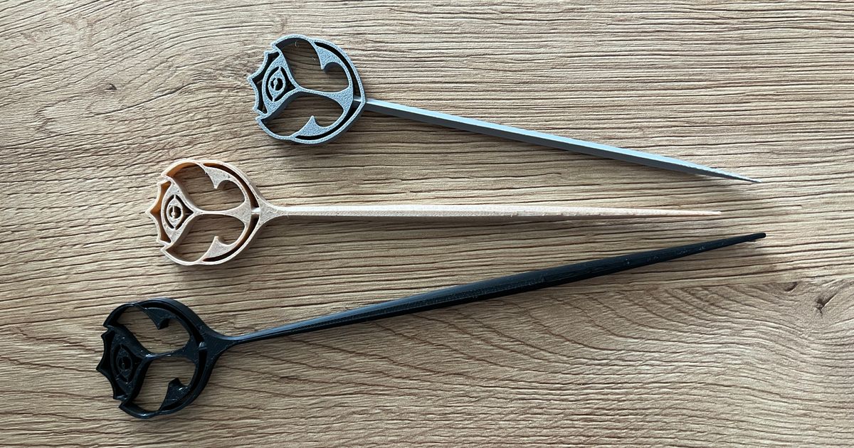 Butterfly Hairpin By Prechass Download Free Stl Model Printables Butterfly Hairpin By Prechass Download Free Stl Model Printables